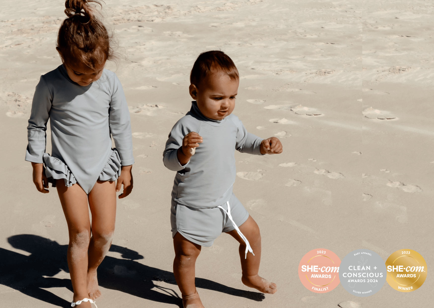Len Swims Wins Silver at the Clean + Conscious Awards: A Proud Moment for Our Australian Children’s Swimwear!