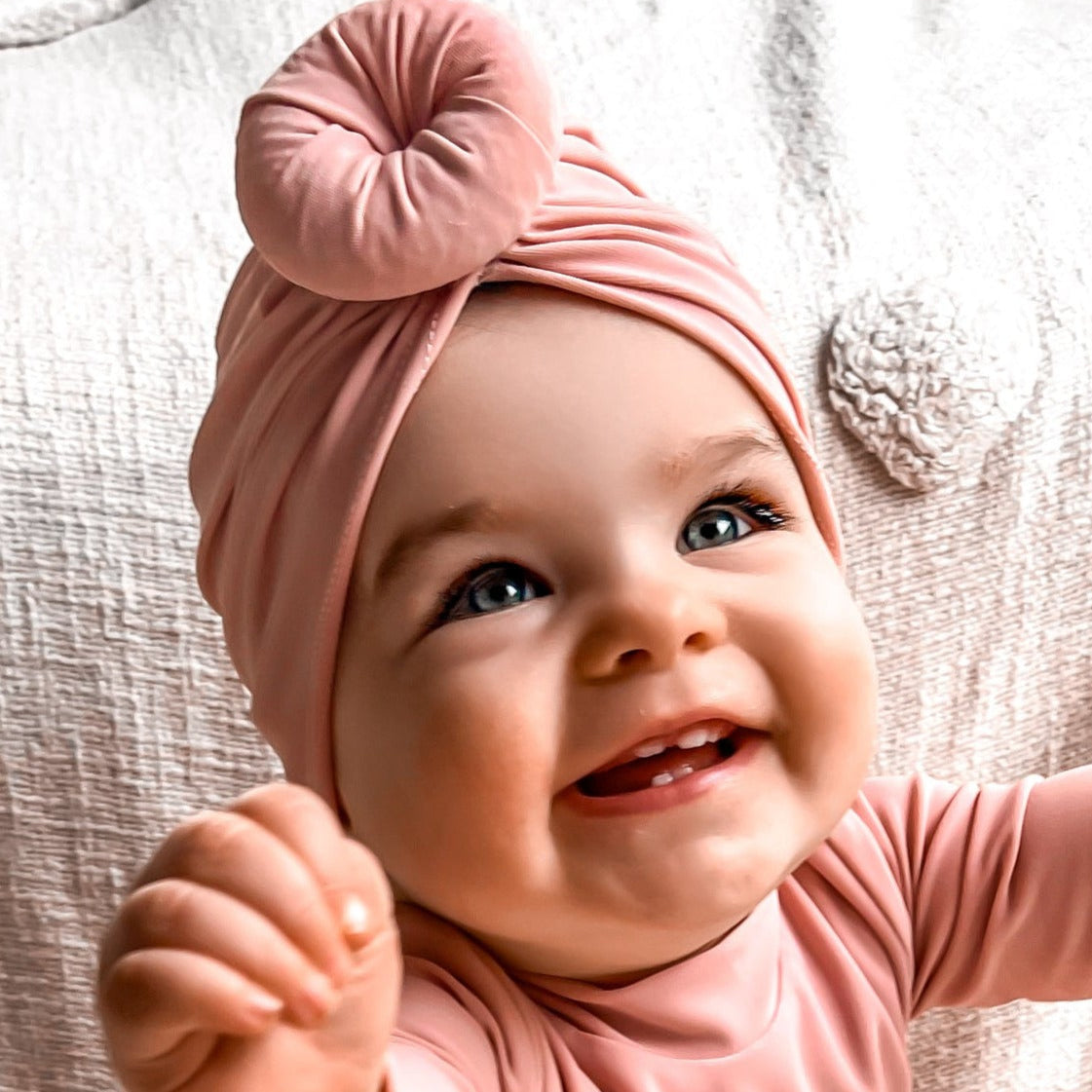 Baby girl and toddler pink swim tuban