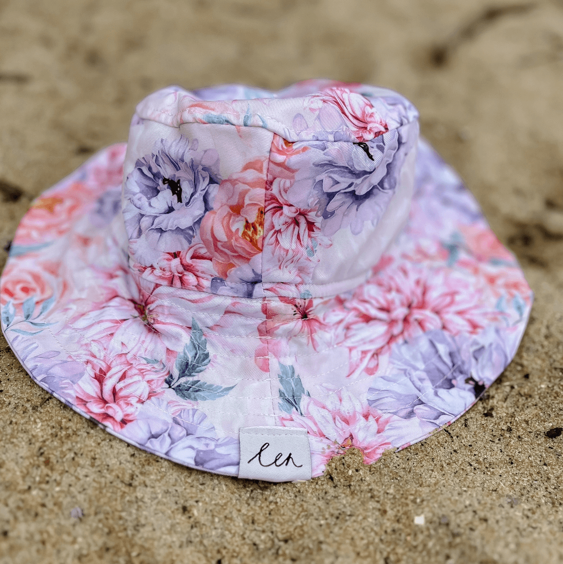 Baby girl swim sun hat