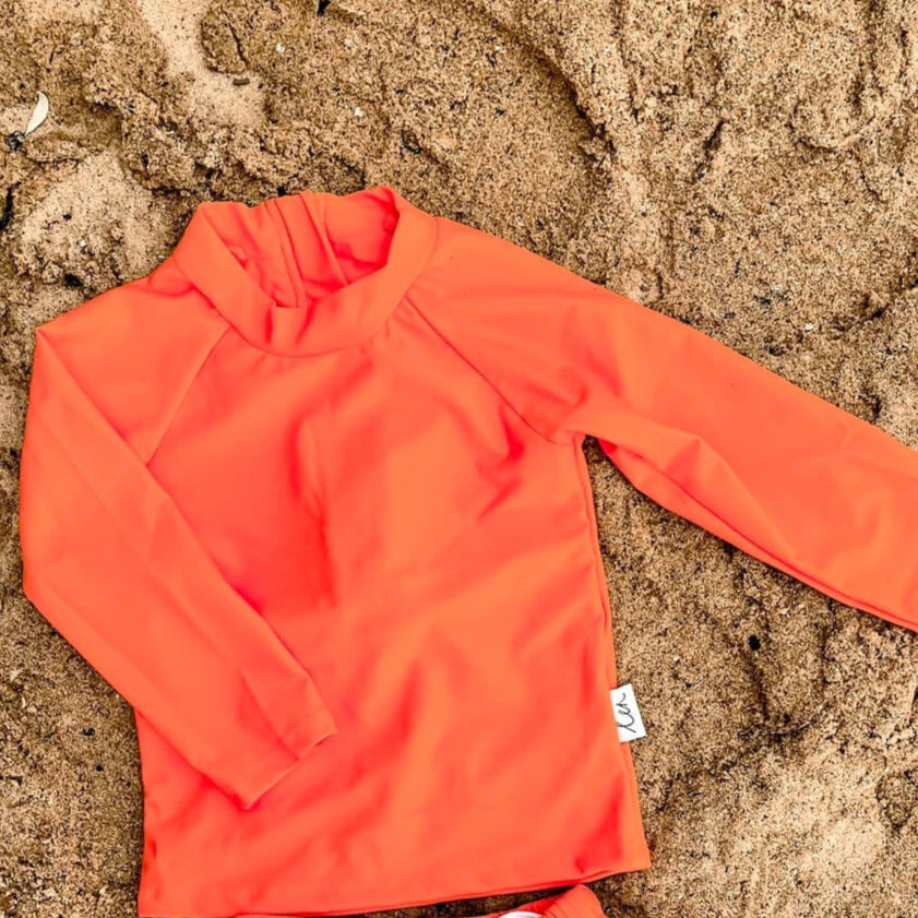 bright toddler and babies rash top swmwear