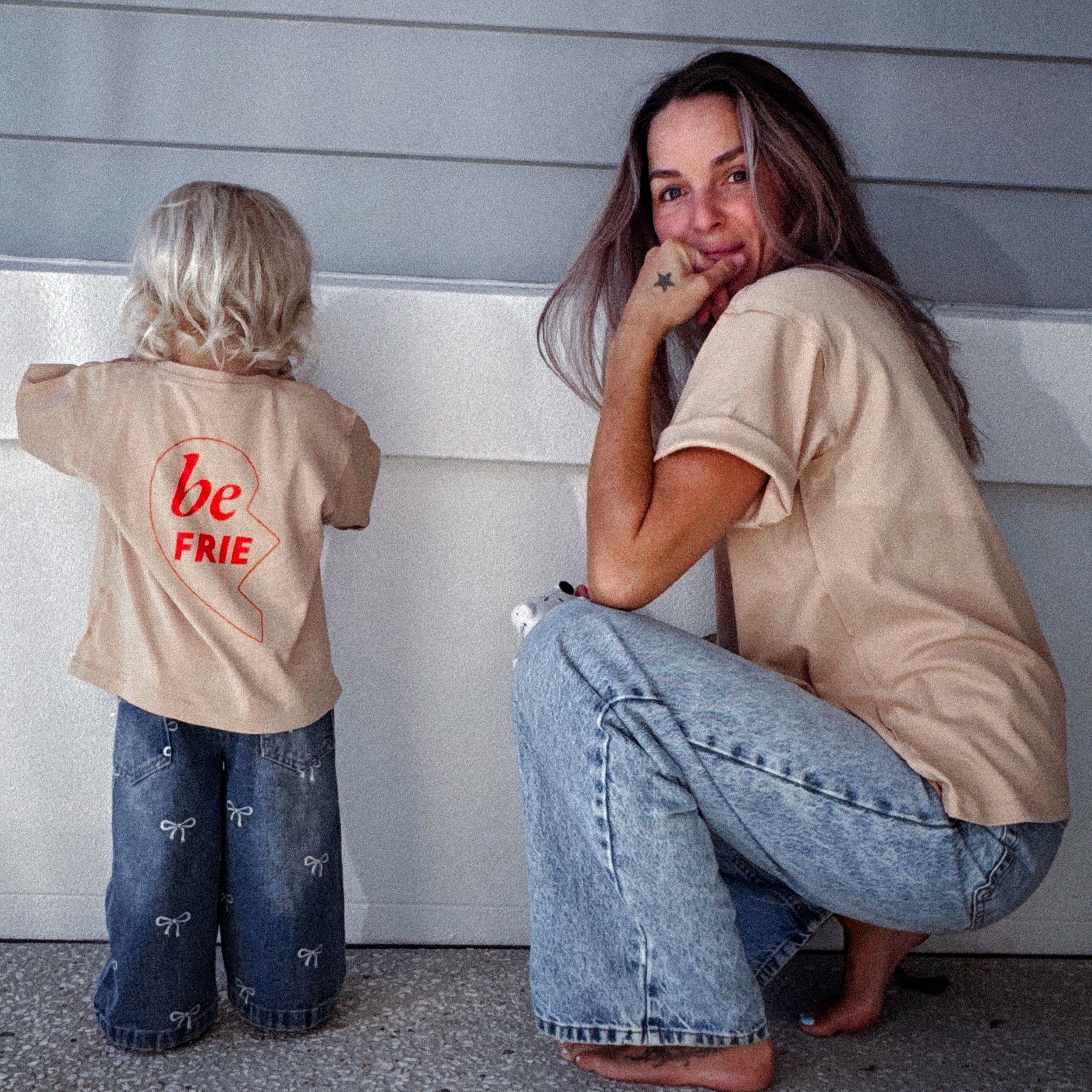 adult and child best friend tee