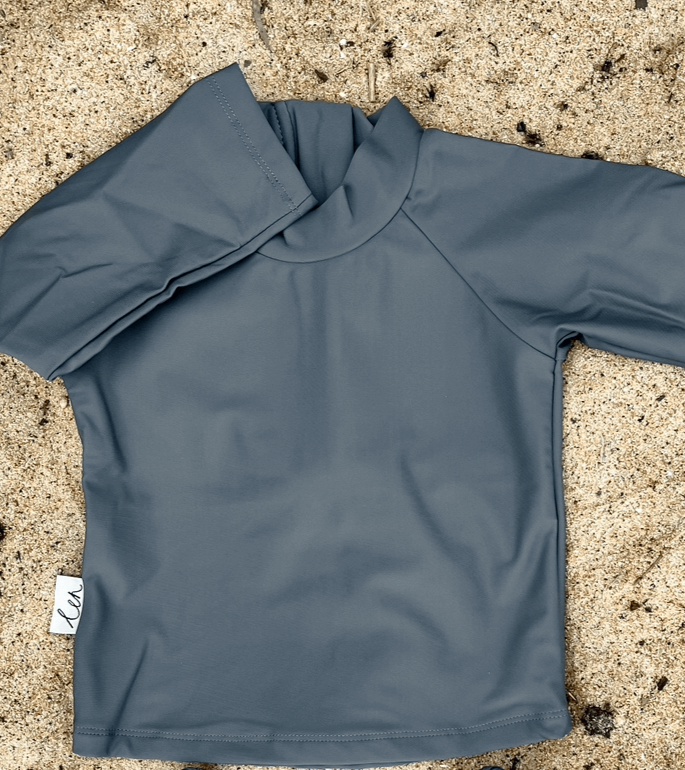 boys upf50rash guard long sleeve swim top vest