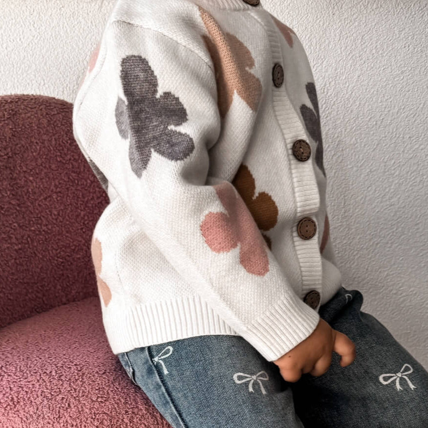 baby and toddler girls knitted cardigan beachwear