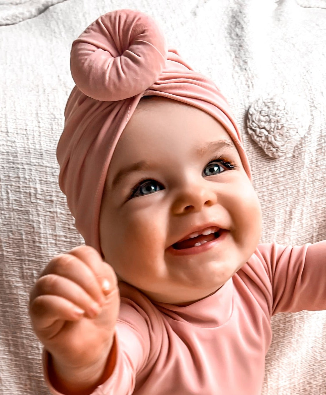 Baby girl and toddler pink swim tuban