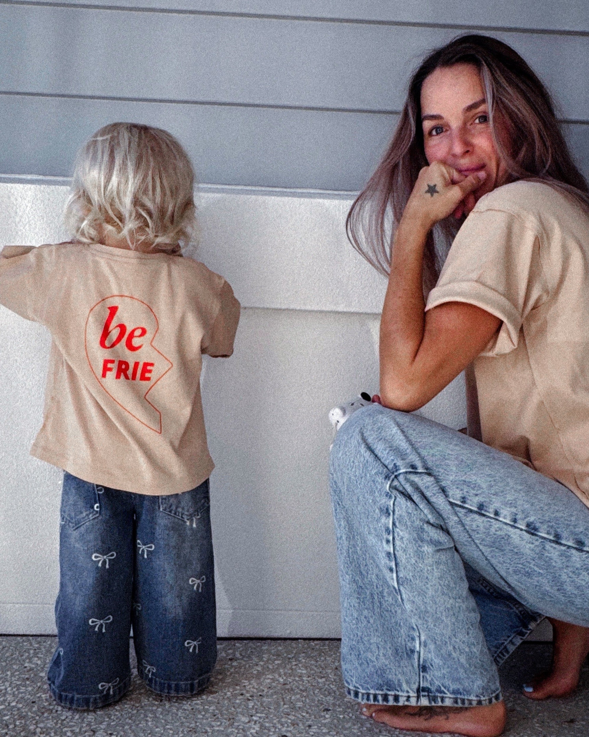 adult and child best friend tee