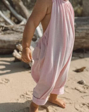 pink baby girls beach cover up 