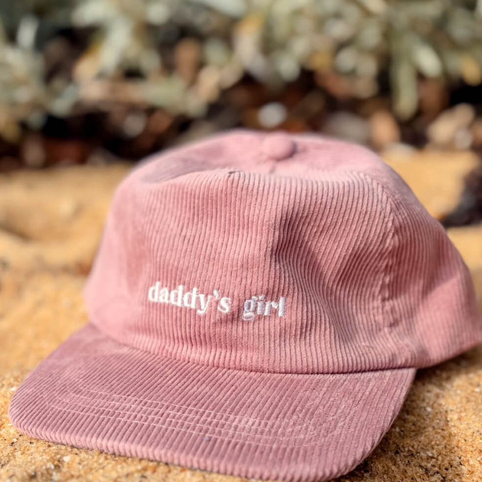 daddys girl fathers day gift kids cap