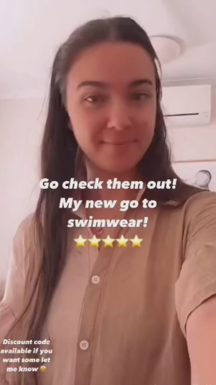 video review of leopard print nappy  change swimsuit